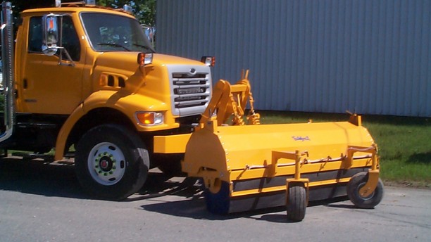 Eddynet Front Mount Hydraulic Sweeper for Trucks