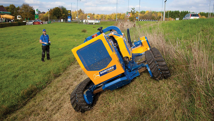 Bomford Flailbot Remote Controlled Mower