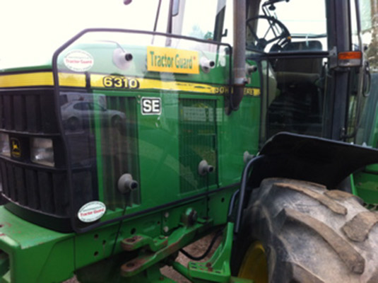 Tractor Guard Skid Steer Window Protection